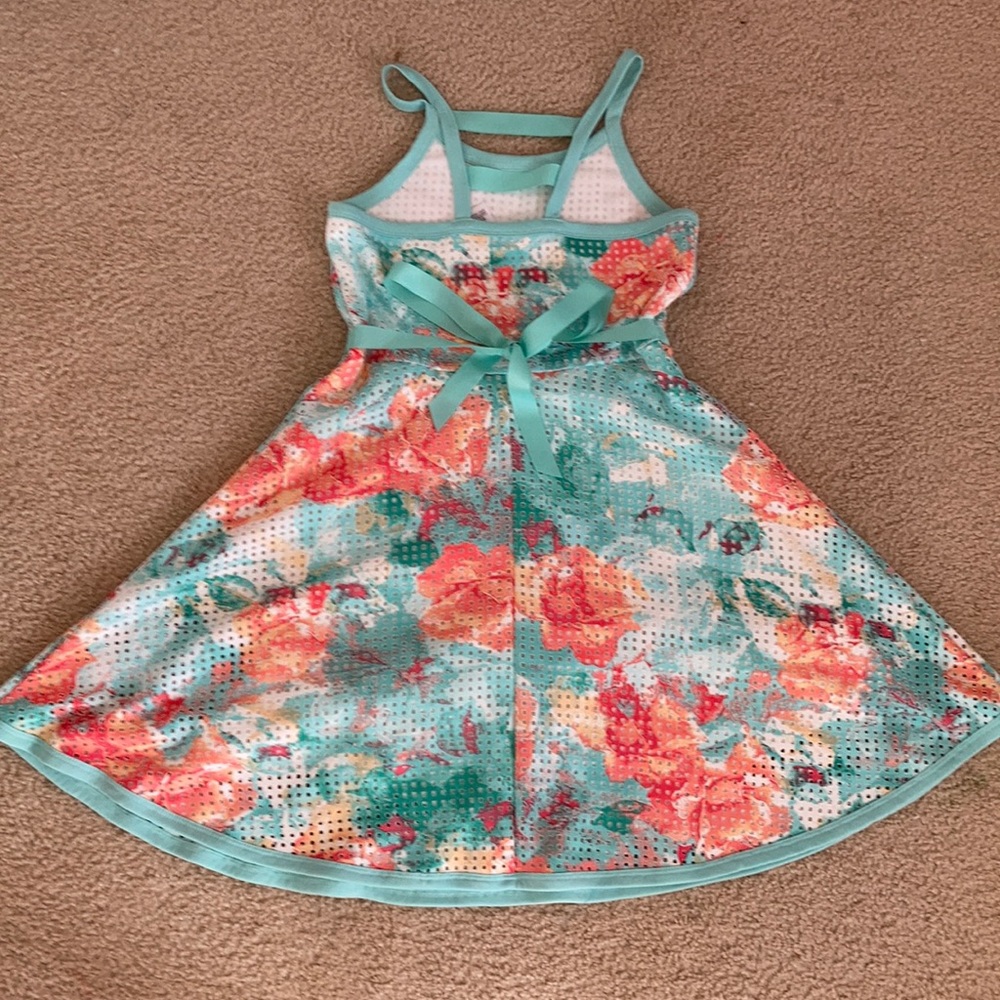 Girls Multi-Color Formal Dress - Picture 2 of 4